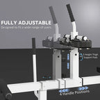 Adjustable Seated Calf Raise Machine