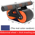 Auto-Rebound Double Wheel Ab Roller