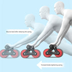 Auto-Rebound Double Wheel Ab Roller