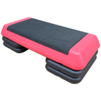 Adjustable Aerobic Stepper with 4 Risers