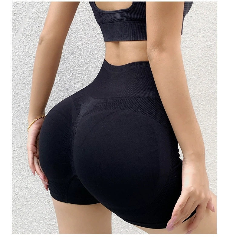 Butt-Lifting Seamless Yoga Shorts