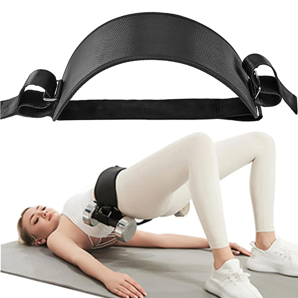 Dumbbell Hip Thrust Waist Strap