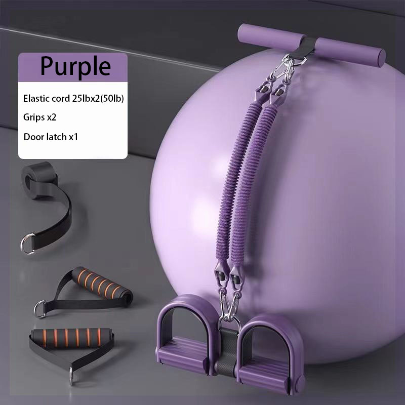 Adjustable Resistance Bands with Handles &amp; Foot Pedals