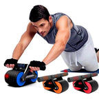 Auto-Rebound Double Wheel Ab Roller