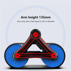Auto-Rebound Double Wheel Ab Roller