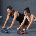 Auto-Rebound Double Wheel Ab Roller