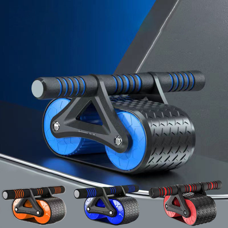 Auto-Rebound Double Wheel Ab Roller