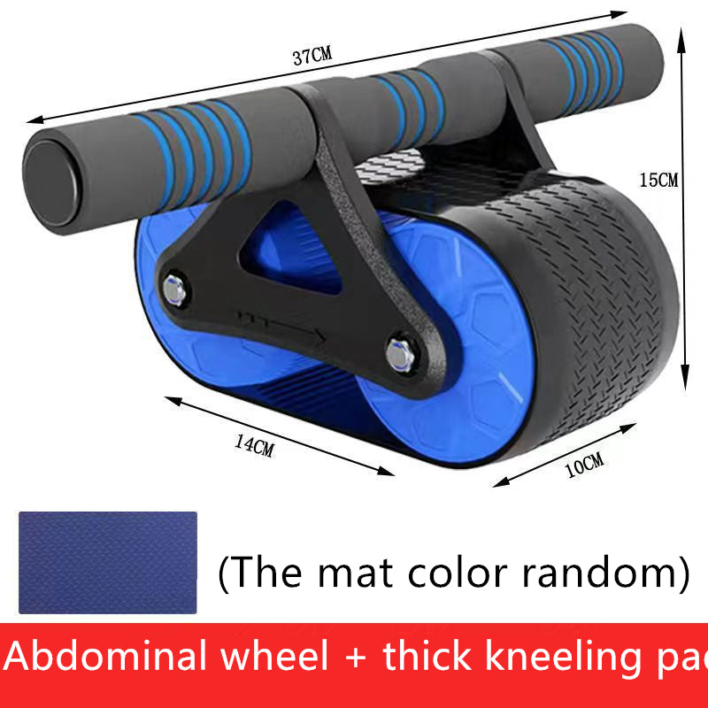 Auto-Rebound Double Wheel Ab Roller