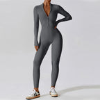 Women’s Fleece Yoga Jumpsuit Set