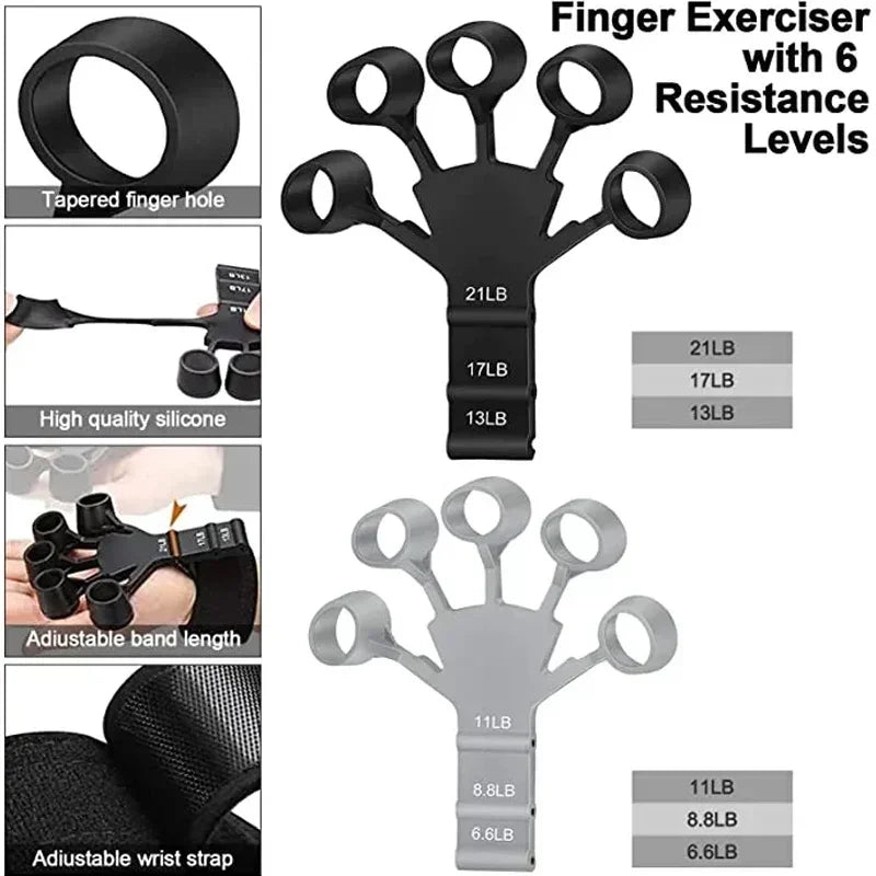 6-Level Hand Grip Trainer