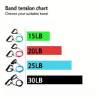 4-Level Resistance Band with Handles
