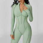 Women’s Long-Sleeve Yoga Bodysuit