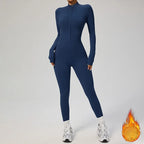 Women’s Fleece Yoga Jumpsuit Set