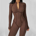 Women’s Long-Sleeve Yoga Bodysuit