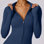 Women’s Fleece Yoga Jumpsuit Set