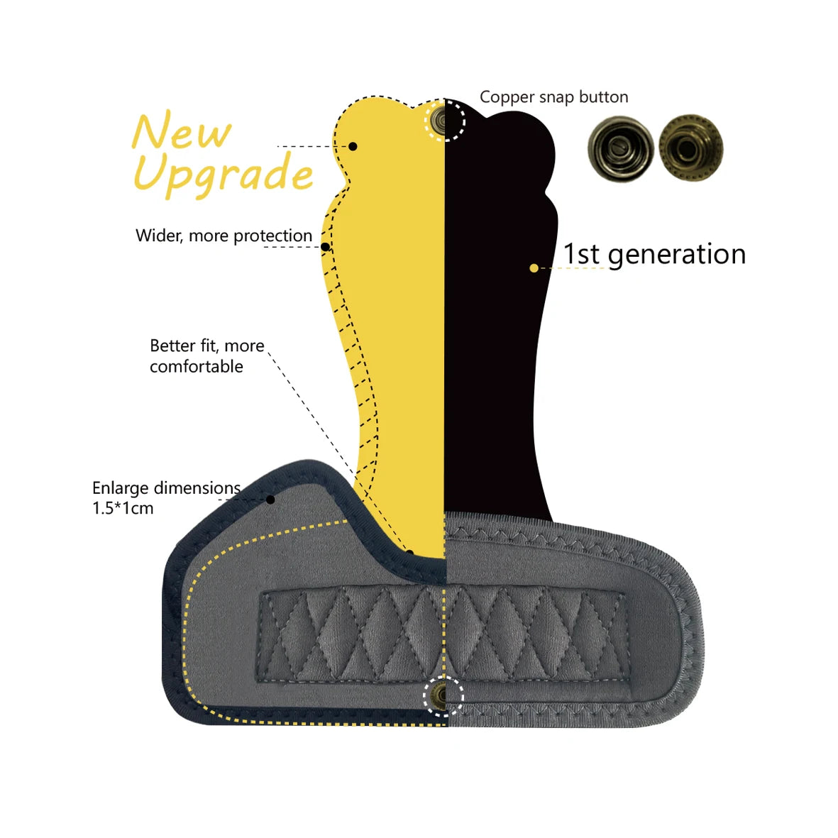 Frog Snap Gym Gloves