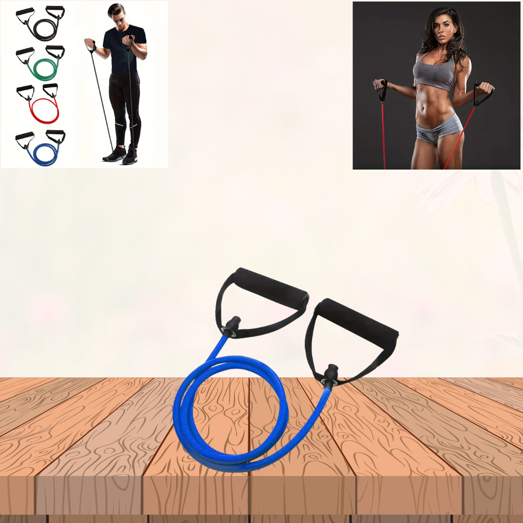 4-Level Resistance Band with Handles