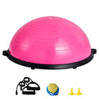 Half Balance Ball Trainer with Resistance Bands