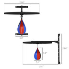 Wall-Mounted Adjustable Speed Bag Platform