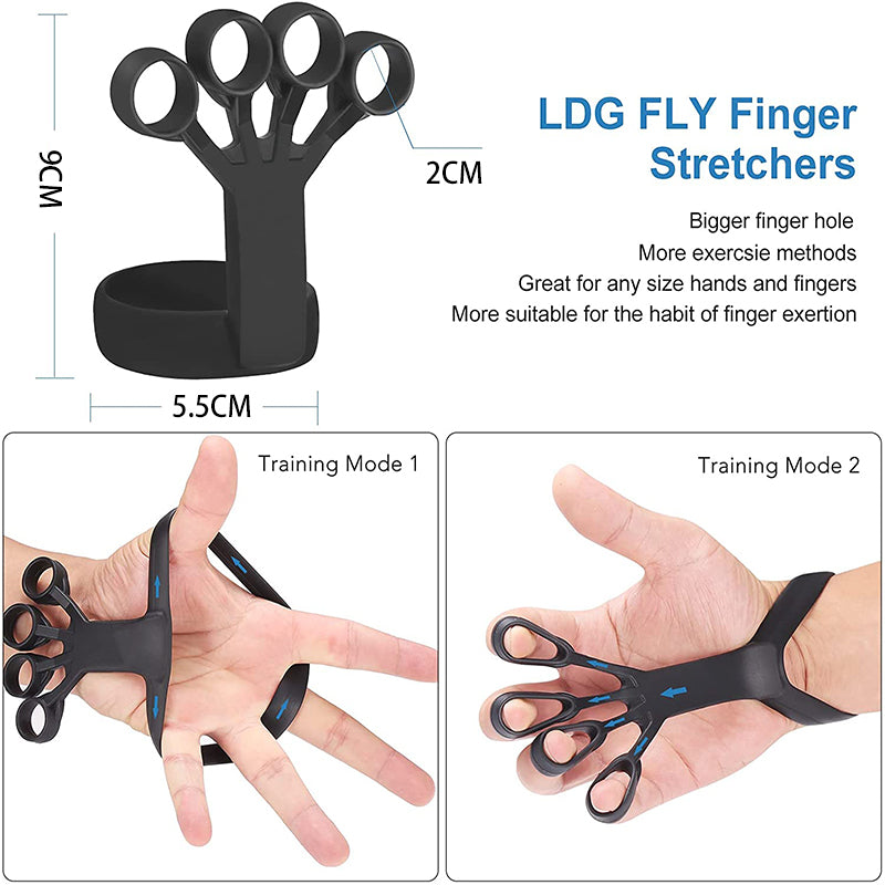 Silicone Finger Grip &amp; Hand Exerciser