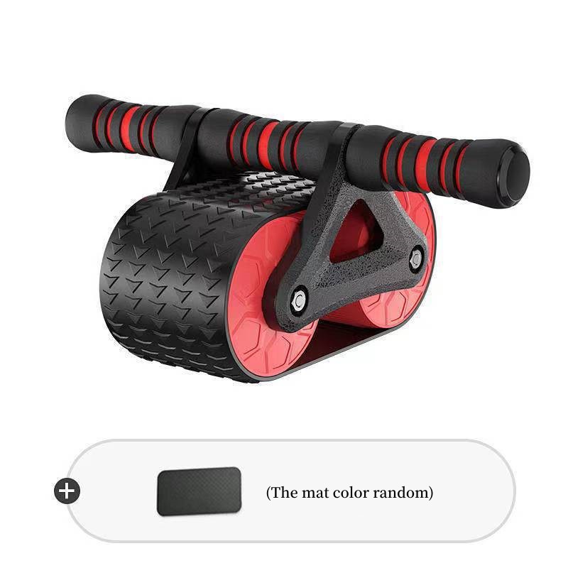 Auto-Rebound Double Wheel Ab Roller