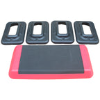 Adjustable Aerobic Stepper with 4 Risers